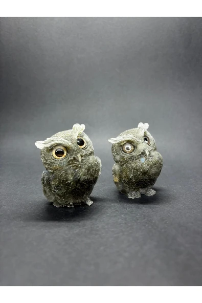 gemsartdeco LABRADORİT BAYKUŞ ORGONİTİ ürün görseli