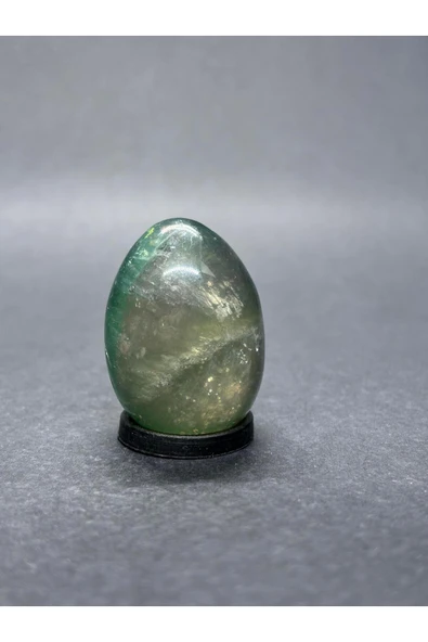 gemsartdeco FLORİT YUMURTA DOĞALTAŞ - Resim 3