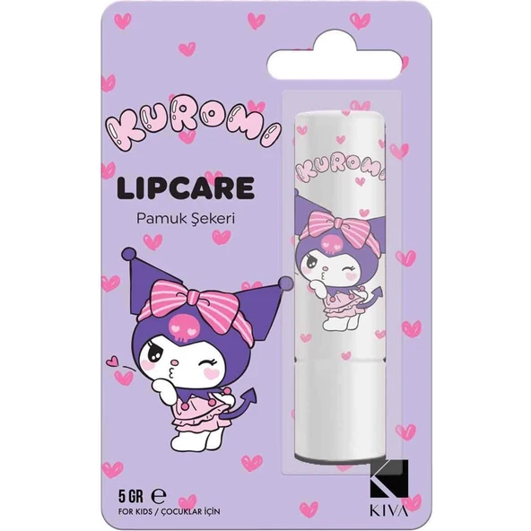 Kuromi Lipcare Pamuk Şekerli Lip Balm 5gr ürün görseli 1