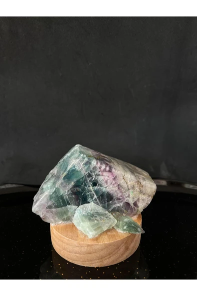 gemsartdeco FLORİT DOĞALTAŞ LAMBA - Resim 2