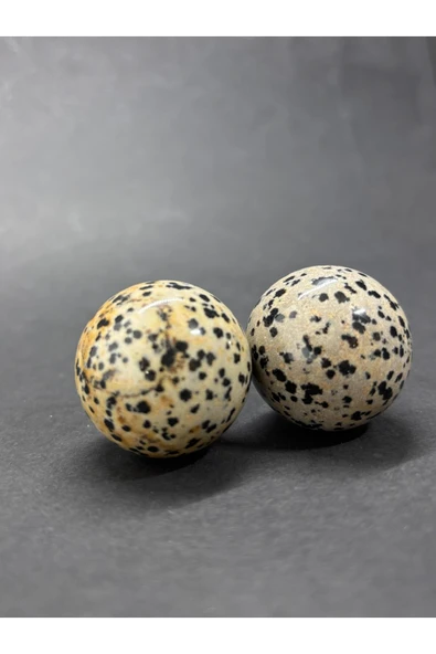 gemsartdeco JASPER KÜRE BENEKLİ PALMSTONE DOĞALTAŞ - Resim 4