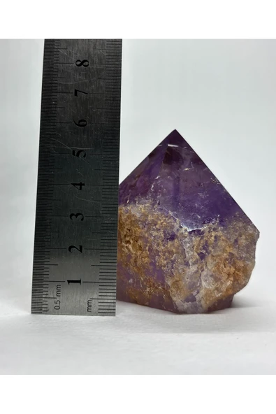 gemsartdeco BREZİLYA AMETİST DOĞALTAŞ BÜYÜK DİKİT - Resim 8