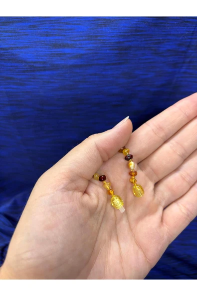 gemsartdeco ÇOCUK KEHRİBAR KOLYE - Resim 4