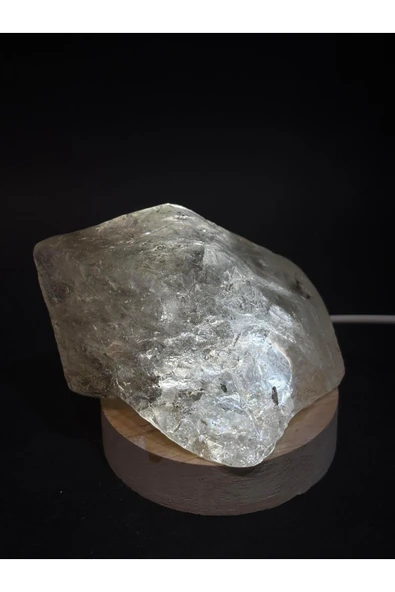 gemsartdeco Kristal Kuvars Doğaltaş Huzur Lamba - Resim 5