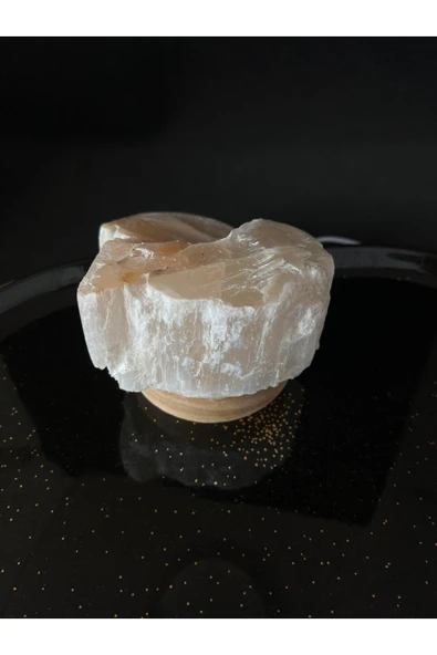 gemsartdeco Selenit Doğaltaş Lamba - Resim 3