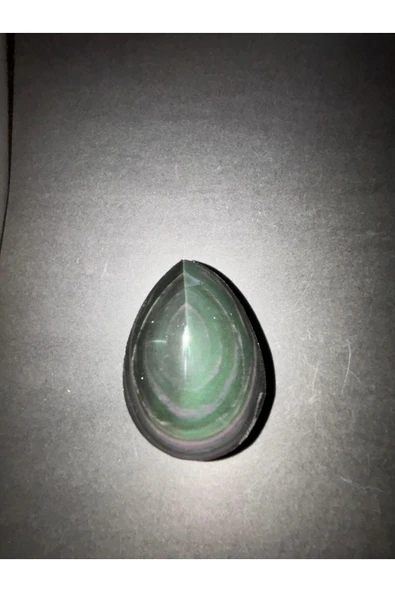 gemsartdeco GÖZ OBSİDYEN YEŞİL XXL BOY - Resim 4