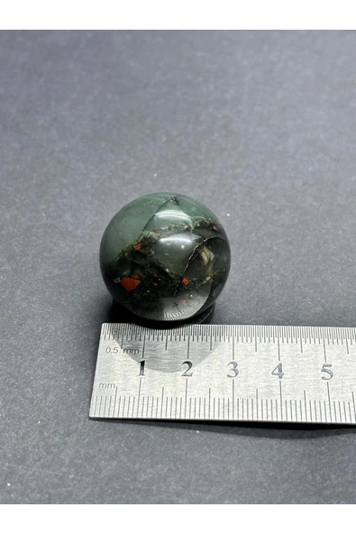 gemsartdeco KAN TAŞI DOĞALTAŞ KÜRE - Resim 5