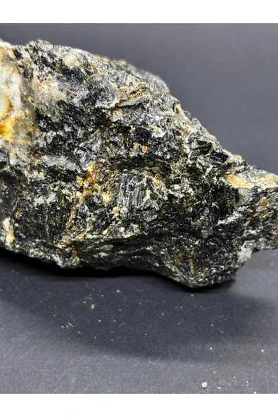 gemsartdeco TURMALİN DOĞALTAŞ NEGATİF ENERJİ KALKANI KÜTLE - Resim 3