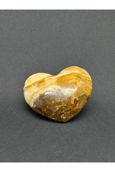 gemsartdeco CRAZY LACE AGAT KALP PALMSTONE DOĞALTAŞ ürün görseli