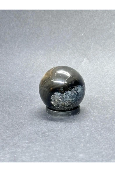 gemsartdeco AKİK KÜRE DOĞALTAŞ - Resim 2