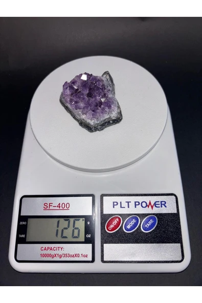 gemsartdeco BREZİLYA AMETİST DOĞALTAŞ 1 ADET - Resim 7