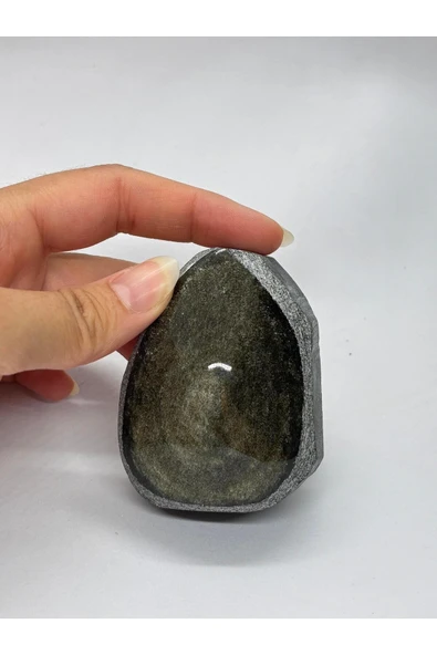 gemsartdeco GÖZ OBSİDYEN GOLD XXL BOY ürün görseli