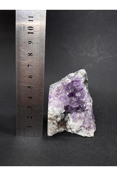 gemsartdeco BREZİLYA AMETİST DOĞALTAŞ JEOT 1 ADET - Resim 5