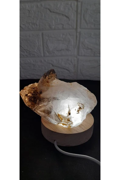 gemsartdeco Dumanlı kuvars lamba radyasyonsavar - Resim 3