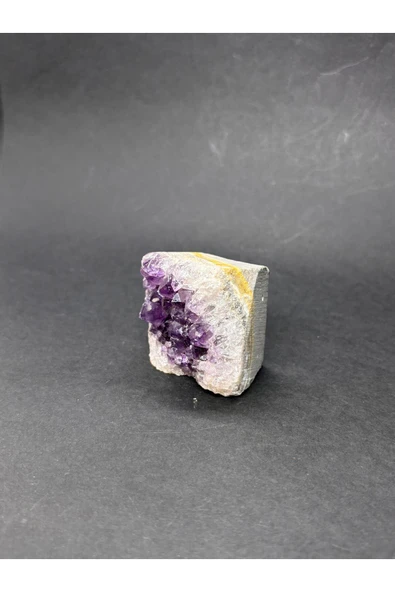 gemsartdeco BREZİLYA AMETİST DOĞALTAŞ JEOT 1 ADET - Resim 3