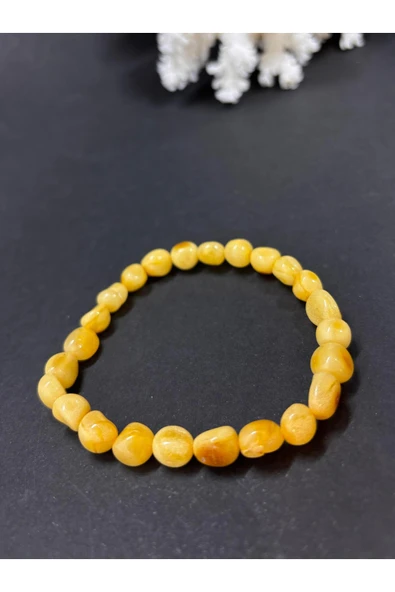 gemsartdeco LİTVANYA KEHRİBAR BİLEKLİK - Resim 3