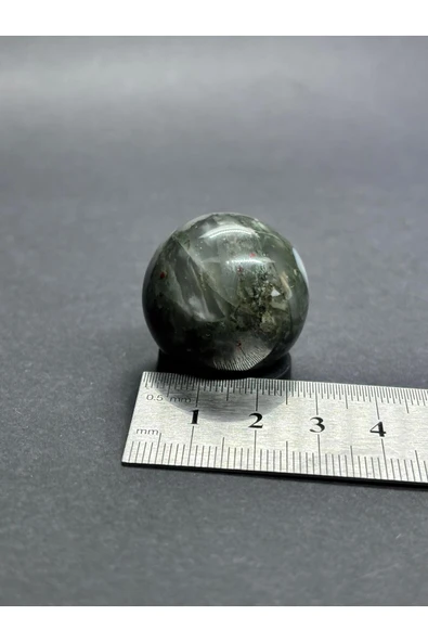 gemsartdeco KAN TAŞI DOĞALTAŞ KÜRE - Resim 5