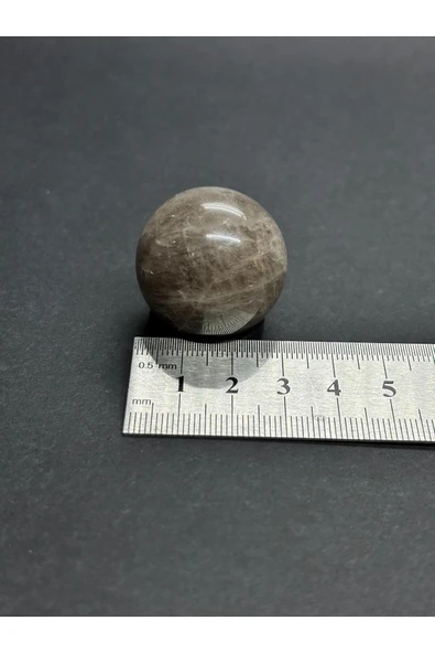 gemsartdeco DUMANLI KUVARS KÜRE DOĞALTAŞ - Resim 6