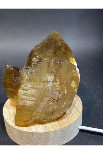 gemsartdeco DUMANLI KUVARS DOĞALTAŞ LAMBA RADYASYONSAVAR - Resim 4