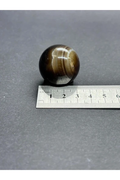 gemsartdeco GÖZ OBSİDYEN KÜRE DOĞALTAŞ - Resim 7