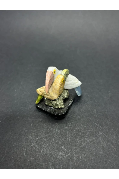 gemsartdeco ZENGİNLİK DOĞALTAŞ OBJESİ - Resim 2