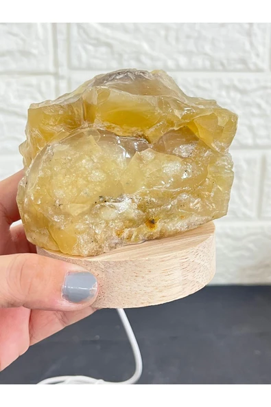 gemsartdeco Opal Doğaltaş güzel rüyalar lambası - Resim 3