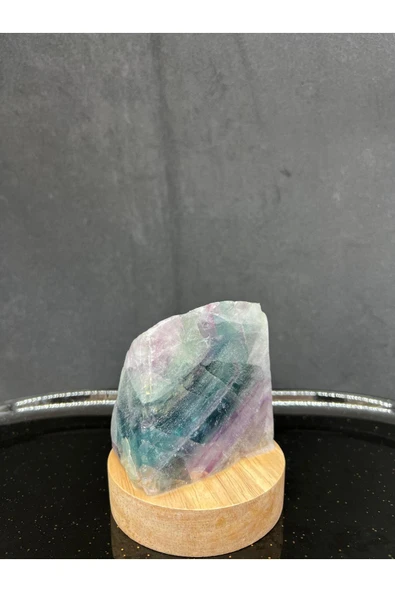 gemsartdeco FLORİT DOĞALTAŞ LAMBA - Resim 2