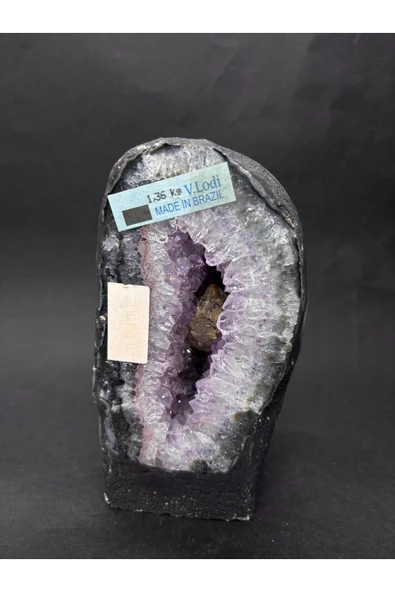 gemsartdeco BREZİLYA AMETİST DOĞALTAŞ BÜYÜK JEOT KOLEKSİYON - Resim 2