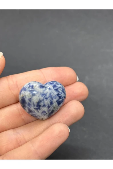 gemsartdeco SODALİT KALP PALMSTONE DOĞALTAŞ ürün görseli