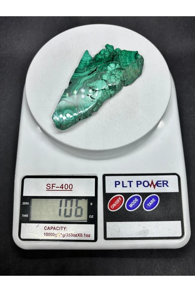 gemsartdeco MALAHİT MİNERAL DOĞALTAŞ - Resim 6