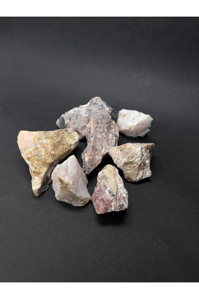 gemsartdeco PEMBE OPAL DOĞALTAŞ 1 ADET - Resim 3