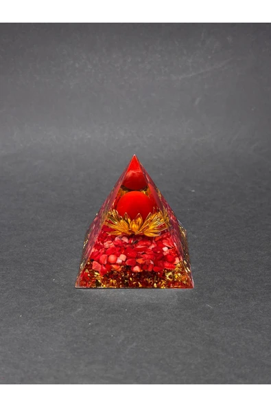 gemsartdeco ÇİLEK KUVARS ENERJİ ORGONİTİ - Resim 2