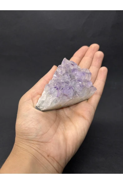 gemsartdeco BREZİLYA AMETİST DOĞALTAŞ JEOT 1 ADET - Resim 5