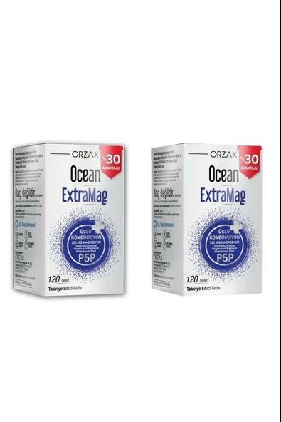 Ocean Extramag 120 Tablet 2 Adet ürün görseli