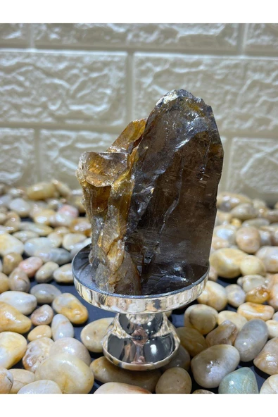 gemsartdeco Stantlı Morion Doğaltaş ürün görseli