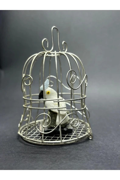 gemsartdeco ÖZEL KAFESLİ ZENGİNLİK DOĞALTAŞ OBJESİ ürün görseli