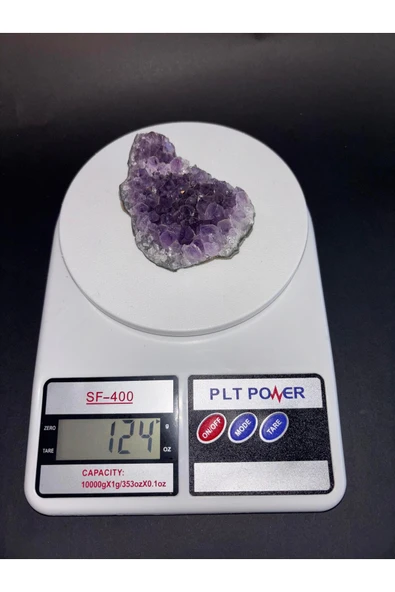 gemsartdeco BREZİLYA AMETİST DOĞALTAŞ 1 ADET - Resim 6