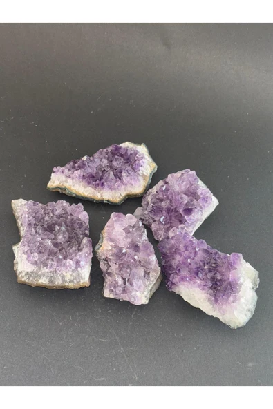 gemsartdeco Brezilya Kalp Ametist - Resim 6