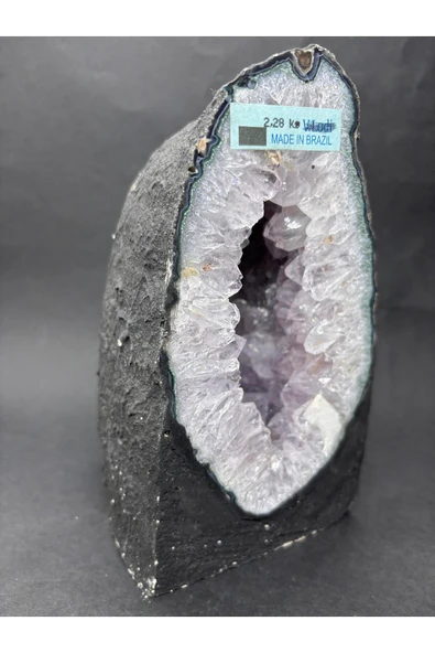 gemsartdeco BREZİLYA AMETİST DOĞALTAŞ BÜYÜK JEOT KOLEKSİYON - Resim 2