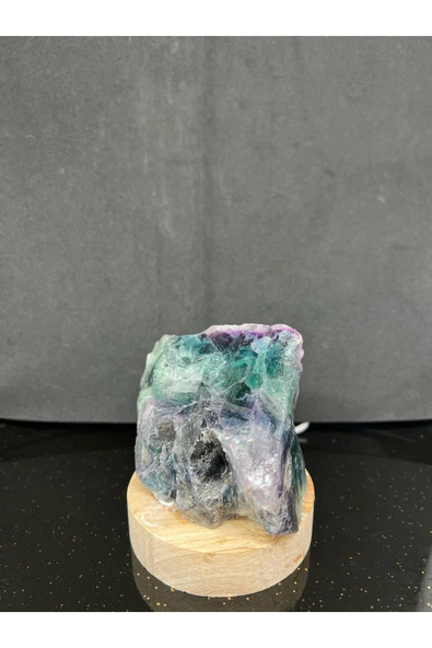 gemsartdeco FLORİT DOĞALTAŞ LAMBA - Resim 2