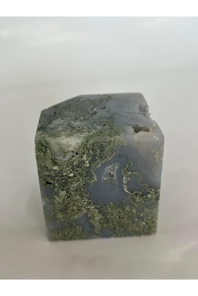 gemsartdeco MOSS AGAT DOĞALTAŞ KÜP 5CM - Resim 5