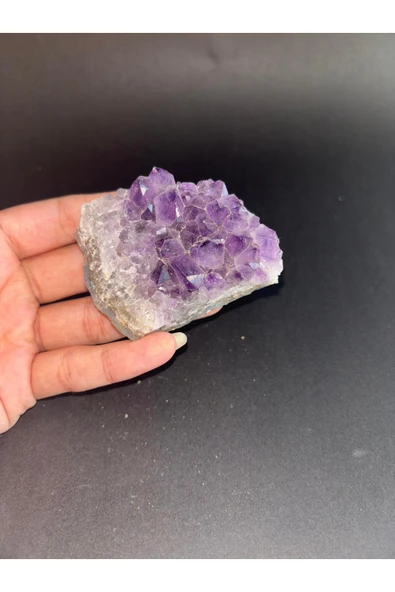 gemsartdeco BREZİLYA AMETİST DOĞALTAŞ 1 ADET ürün görseli 1