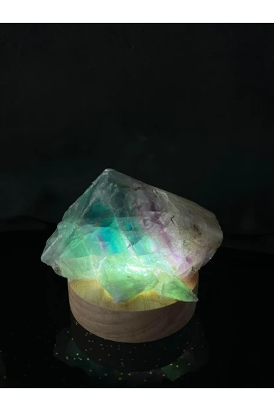 gemsartdeco FLORİT DOĞALTAŞ LAMBA ürün görseli 1