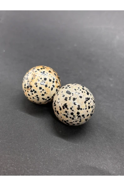 gemsartdeco JASPER KÜRE BENEKLİ PALMSTONE DOĞALTAŞ ürün görseli 1