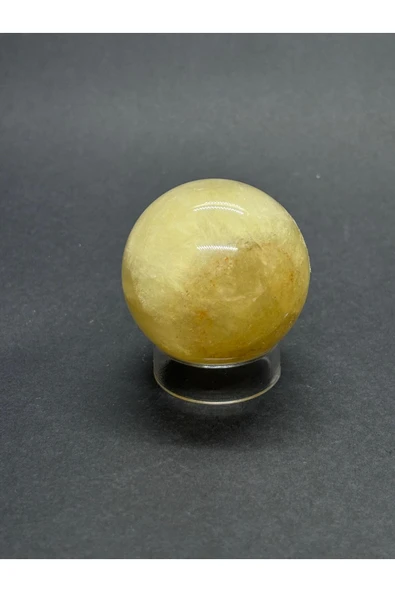 gemsartdeco SİTRİN KÜRE DOĞALTAŞ - Resim 4