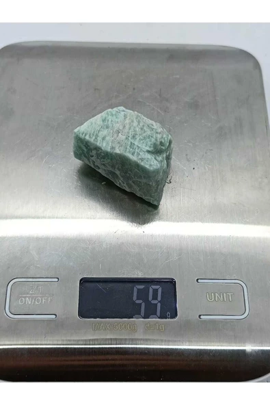 gemsartdeco Amazonit Doğaltaş Ham Kütle - Resim 5