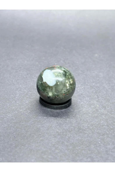 gemsartdeco KAN TAŞI DOĞALTAŞ KÜRE - Resim 4