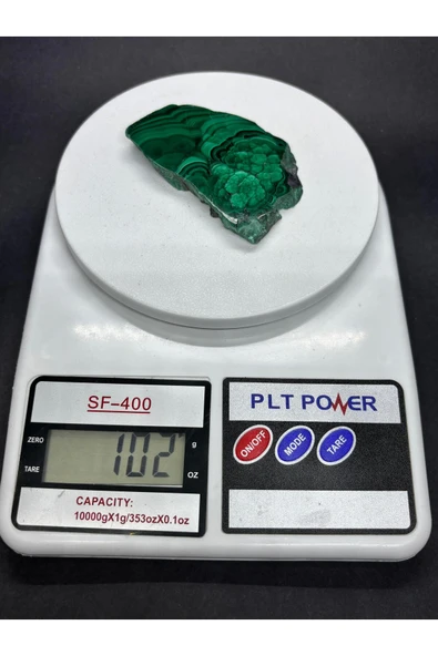 gemsartdeco MALAHİT MİNERAL DOĞALTAŞ - Resim 6