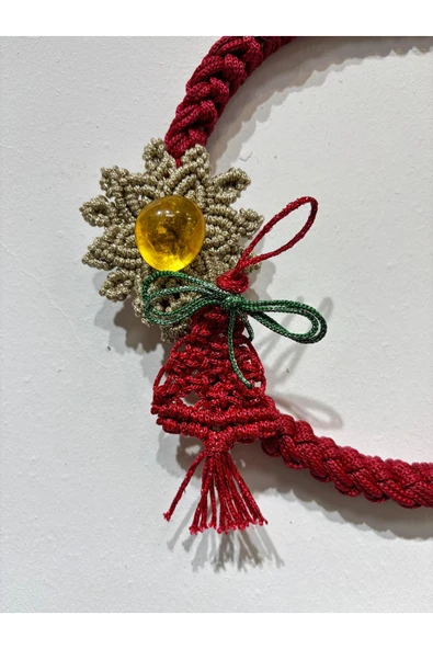 gemsartdeco 2026 YILBAŞI BOLLUK BEREKET KAPI SÜSÜ - Resim 3