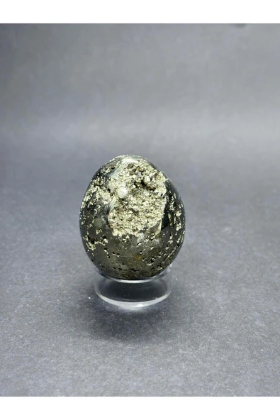 gemsartdeco PİRİT DOĞALTAŞ YUMURTA - Resim 6